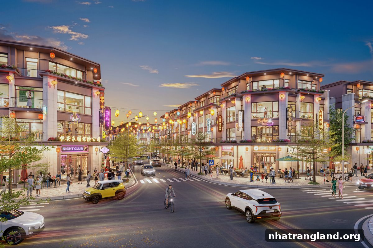 Phố thương mại Little Shanghai Vinhomes Pearl Bay