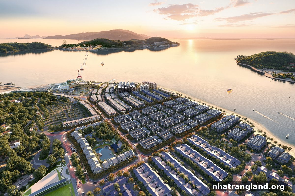 Phối cảnh tổng thể dự án Vinhomes Pearl Bay Nha Trang ven biển Trần Phú
