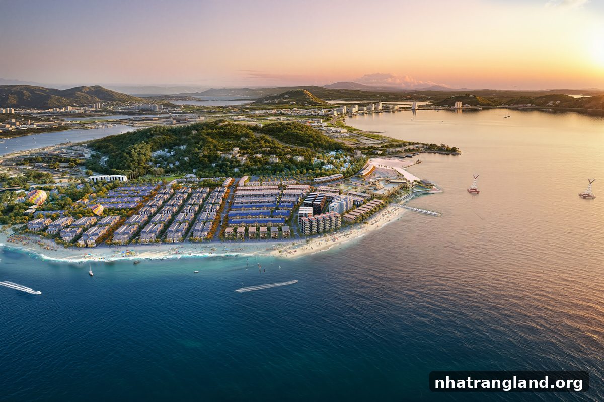 Phối cảnh Vinhomes Pearl Bay view biển Nha Trang