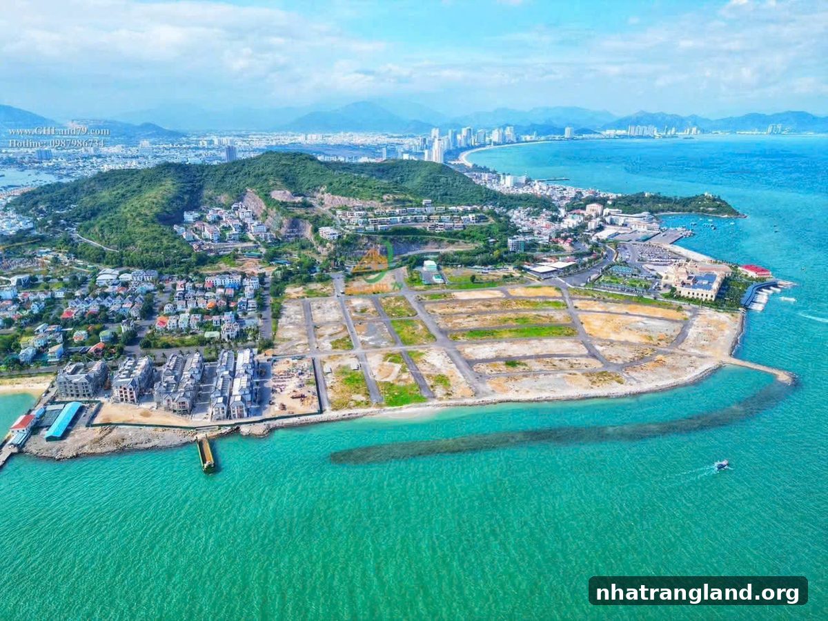 Tiến độ thi công toàn cảnh Vinhomes Pearl Bay nhìn từ trên cao