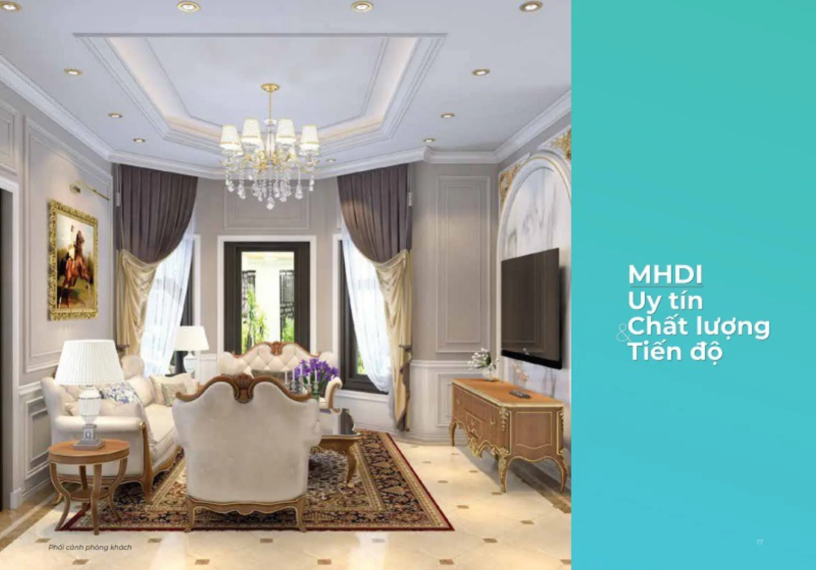 Biệt thự đơn lập MHDI Cam Ranh — ban công view biển