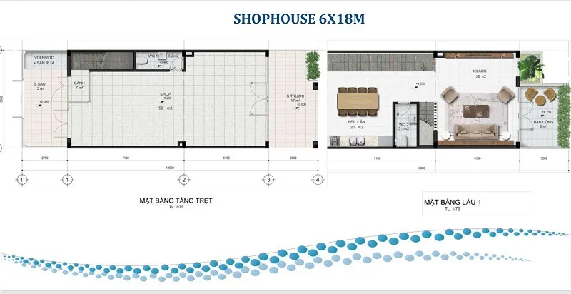 Mẫu thiết kế nhà phố Para Grus 02