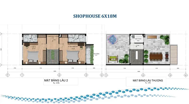 Mẫu thiết kế nhà phố Para Grus 03