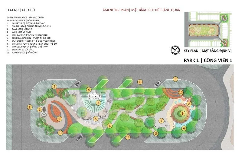 Thiết kế công viên nội khu Para Grus 03