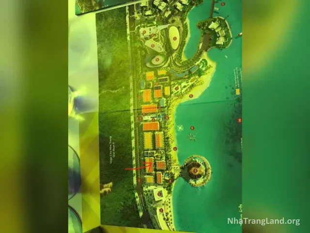 Mặt bằng tổng thể quần thể Libera Nha Trang, ảnh minh họa khu vực