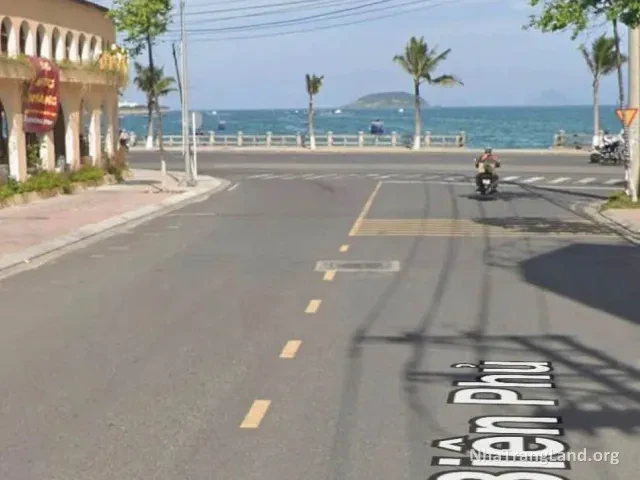Đường Điện Biên Phủ nhìn ra biển phía bắc Nha Trang, ảnh minh họa khu vực