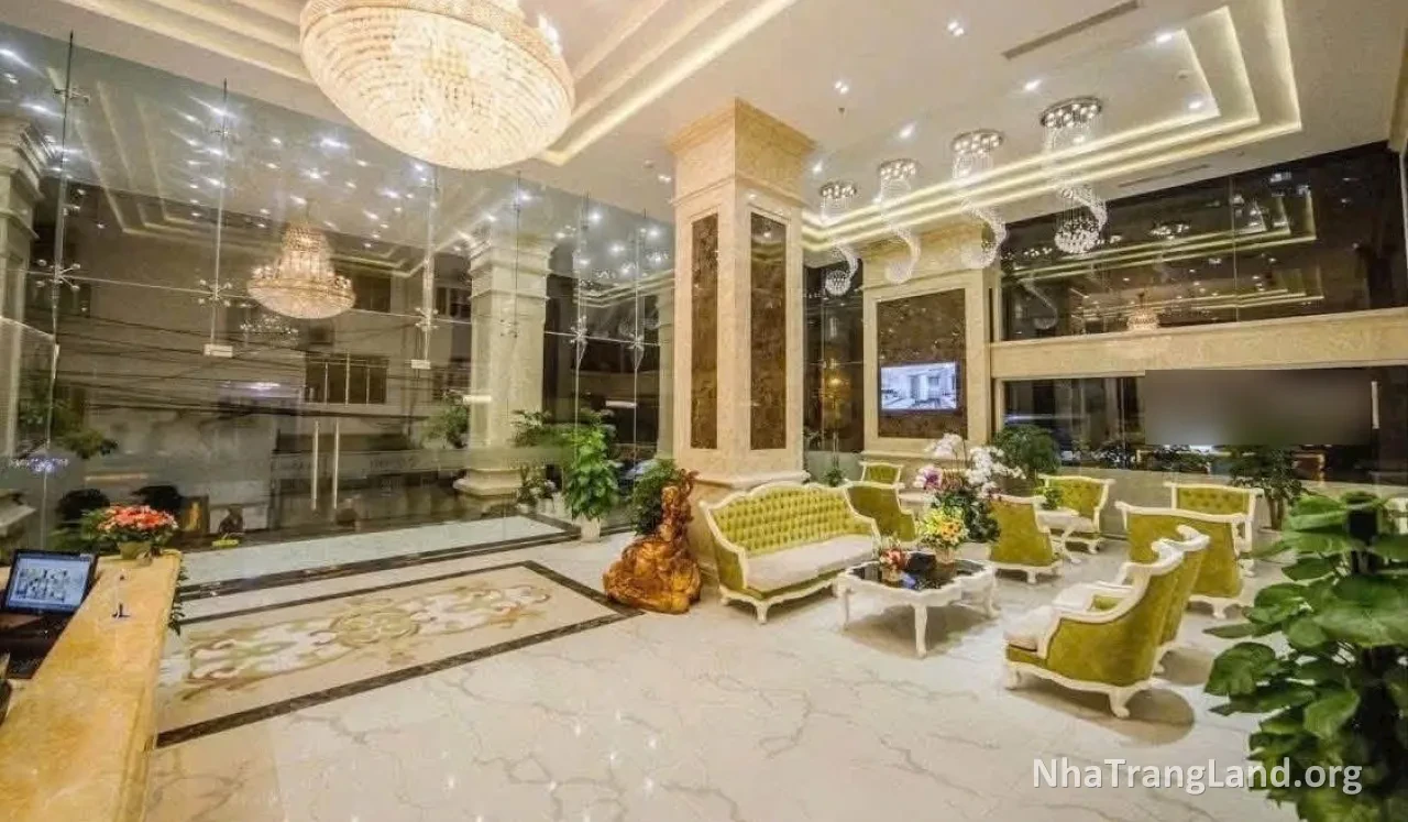 Sảnh lễ tân khách sạn 4 sao 188 phòng, Bắc Nha Trang