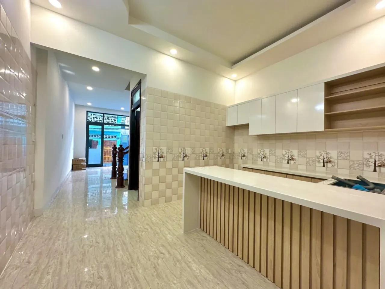 Nhà 3 tầng hẻm Tháp Bà cách biển 400m — 71,8m², 3PN 4WC — ảnh 6