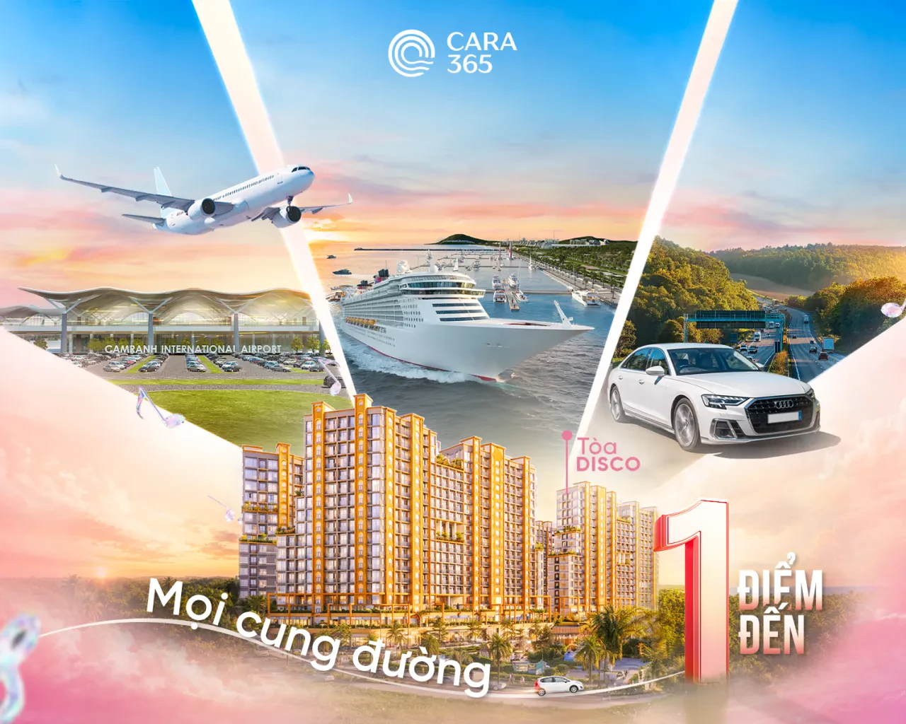 Căn Hộ Cara365 - CaraWorld Cam Ranh