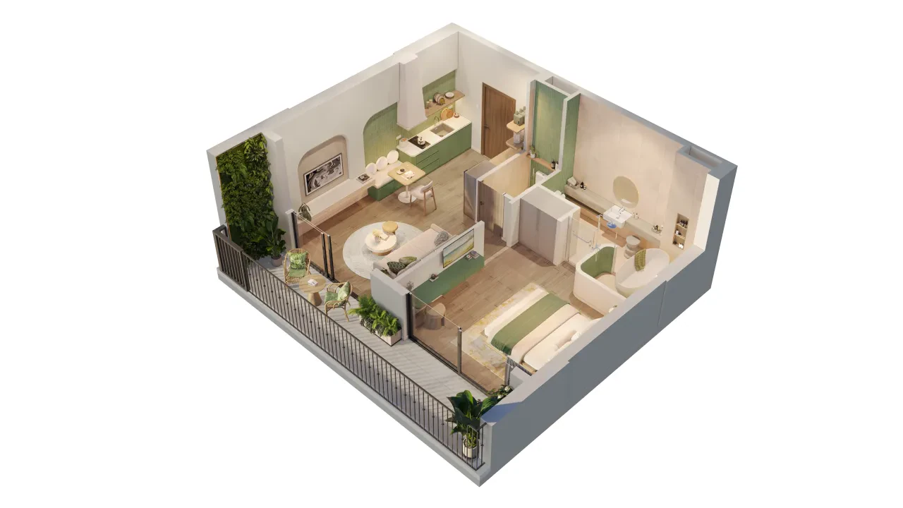 Căn Hộ Cara365 - CaraWorld Cam Ranh — ảnh 4