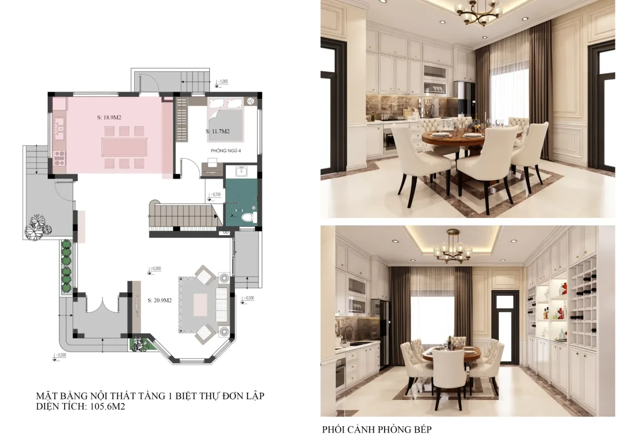 Biệt thự đơn lập MHDI Cam Ranh ĐL38 view hướng biển — 333m² — ảnh 5