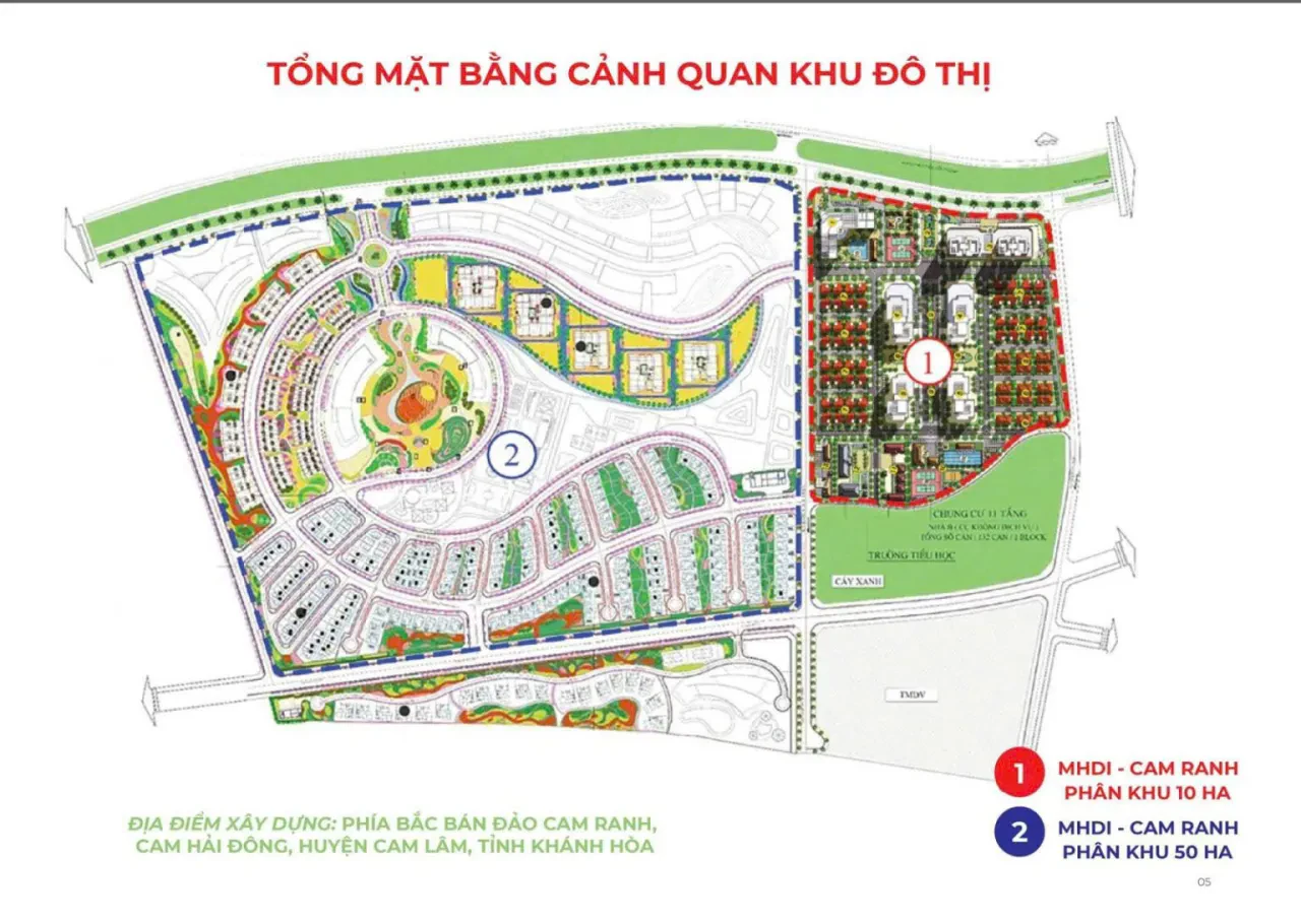 Biệt thự song lập MHDI Cam Ranh SL06 — 347m², 2 mặt thoáng — ảnh 3