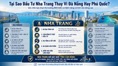 Tại Sao Đầu Tư Nha Trang Thay Vì Đà Nẵng Hay Phú Quốc? Và Tại Sao Là Bây Giờ?