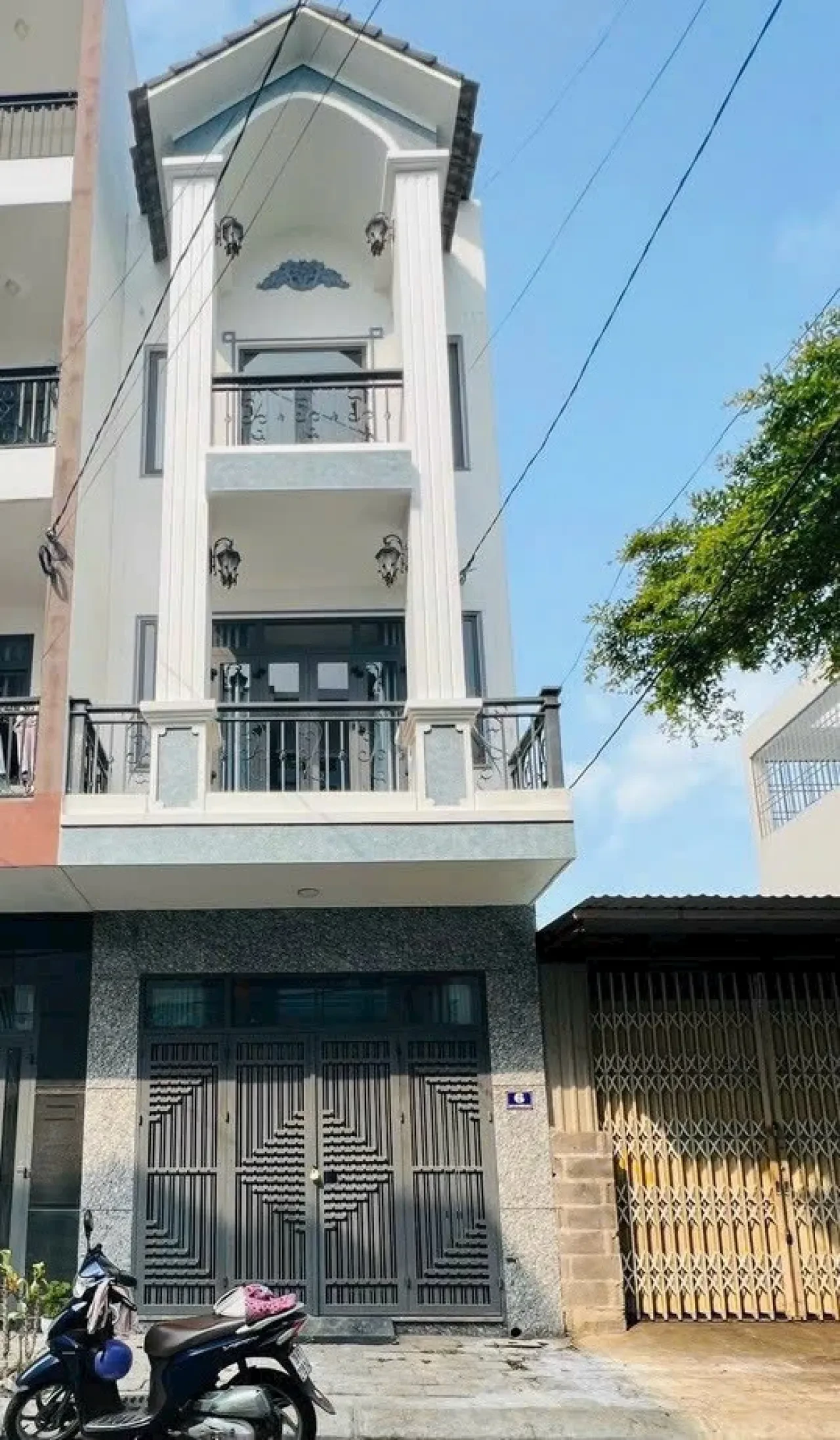 Cho thuê nhà nguyên căn 3 tầng khu đô thị Phước Long A — 4 phòng ngủ, sàn sử dụng 240 m², 16 triệu/tháng