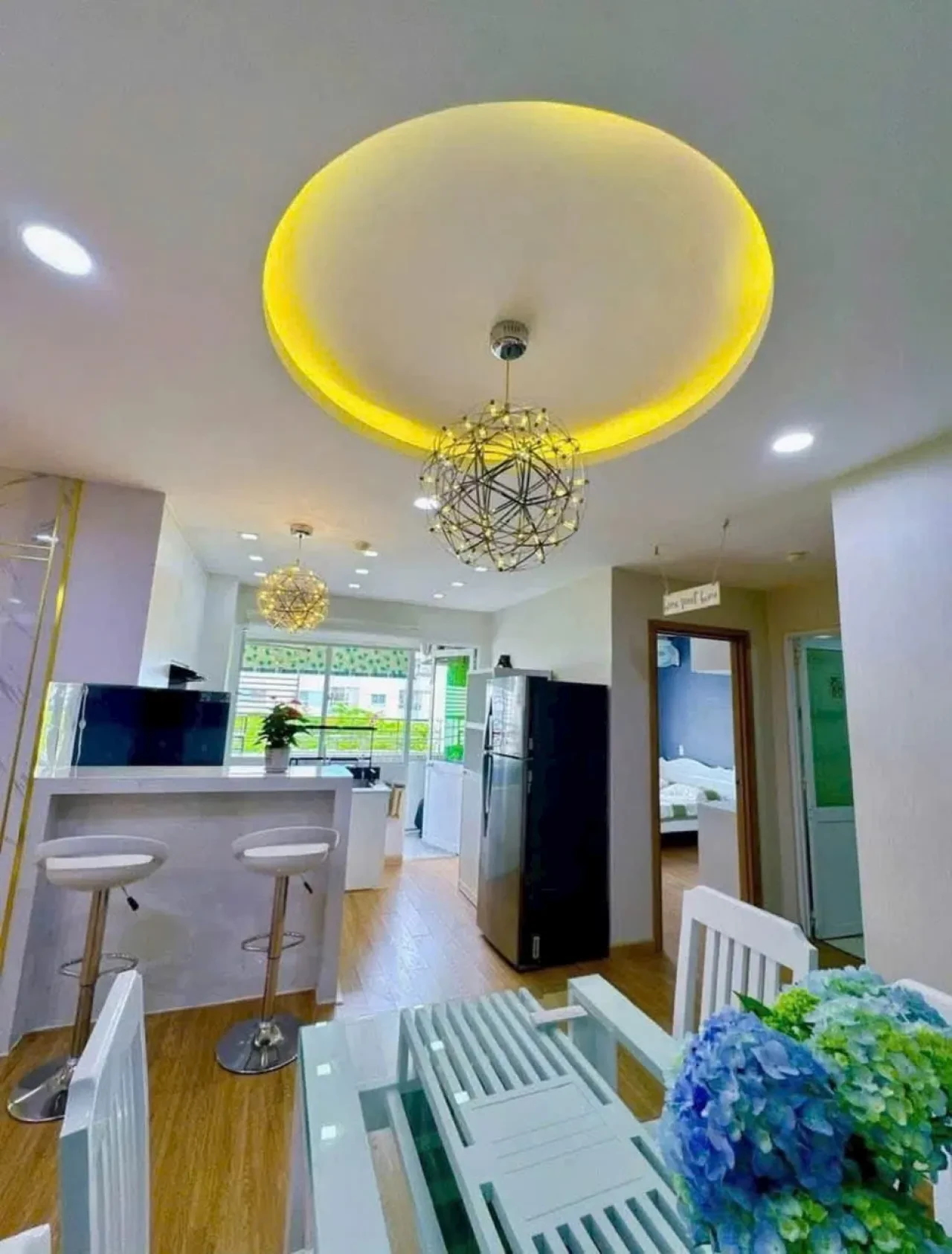 Cho thuê căn hộ 3 phòng ngủ Vĩnh Điềm Trung — gần trường Quốc tế Việt Nam Singapore, 12 triệu/tháng