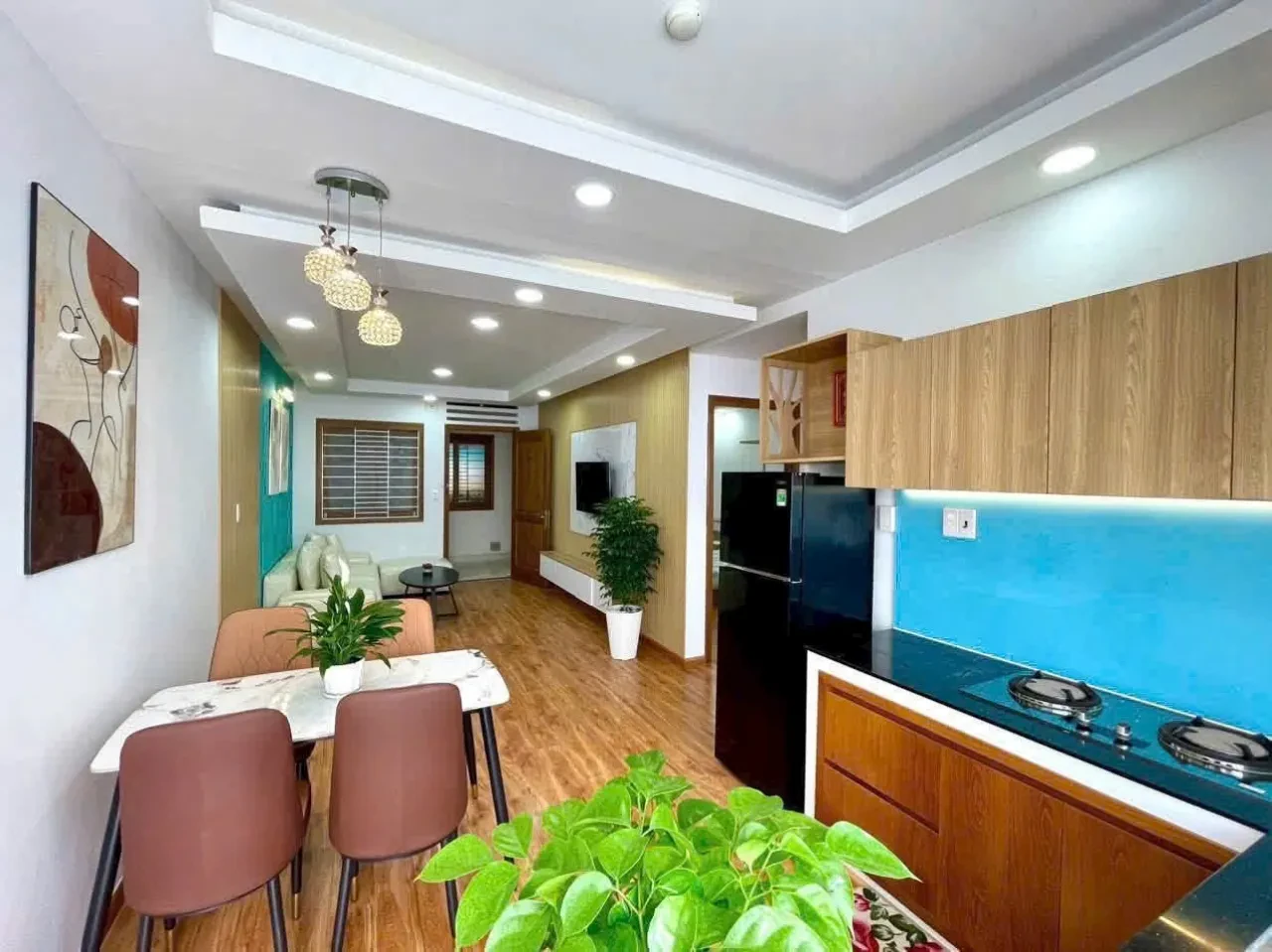 Cho thuê căn hộ CT5 Vĩnh Điềm Trung — 58 m², 2 phòng ngủ, tầng 4, 8 triệu/tháng