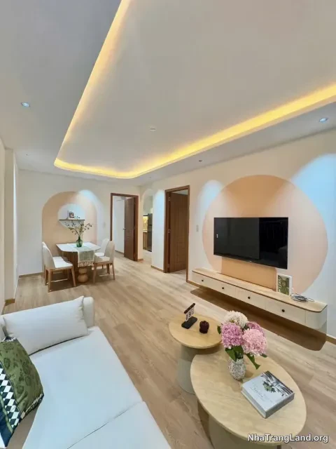Bán căn hộ 2PN CT1 HUD Phước Long, Nam Nha Trang — 66,4 m², full nội thất mới, sổ đỏ chính chủ, 2,79 tỷ — ảnh 1