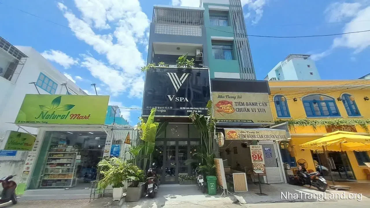 Bán nhà mặt tiền đường Mê Linh, gần biển Nha Trang — 123,3 m²