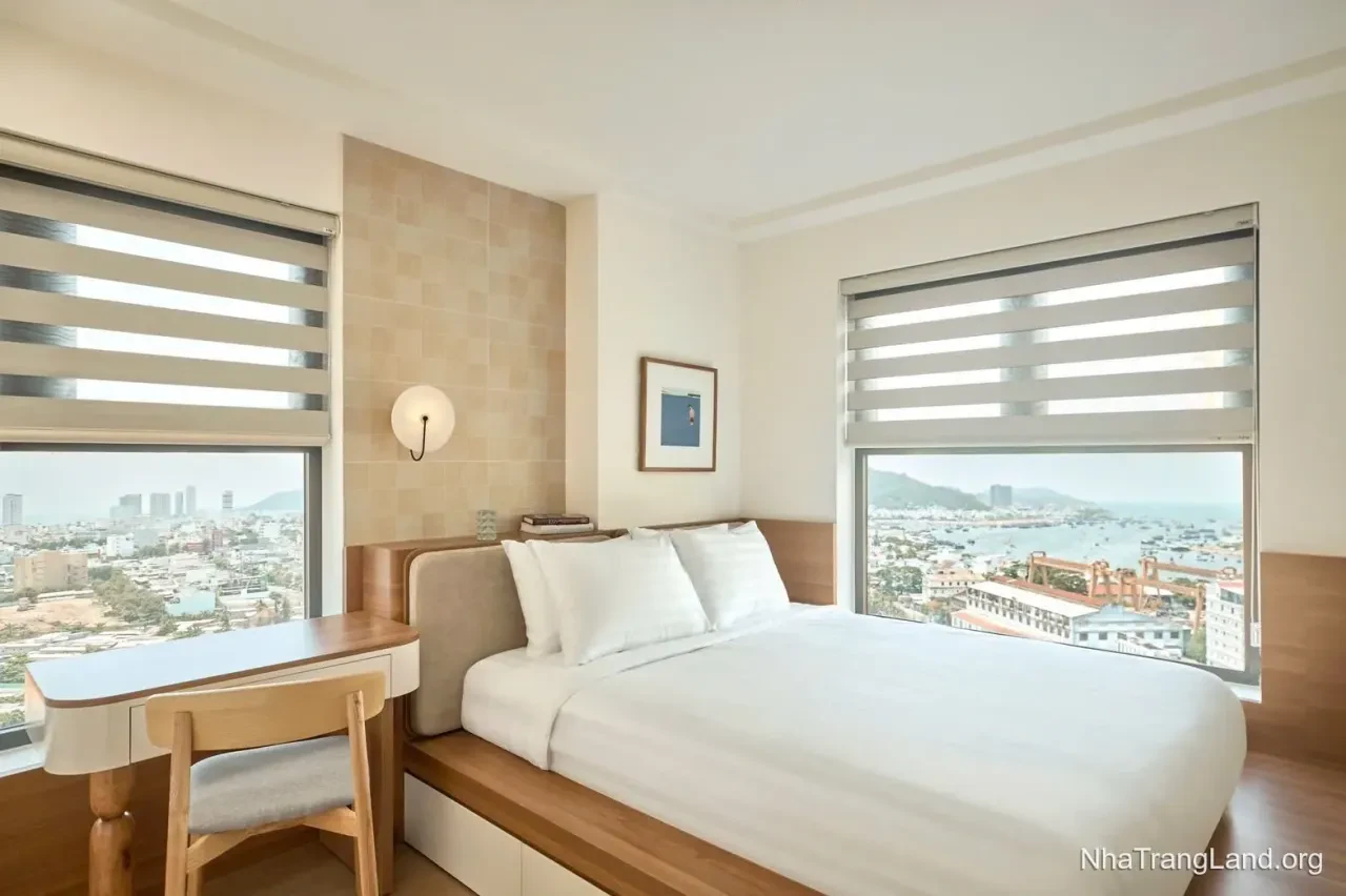 Cho thuê căn hộ CCU HUD Phước Long — 88 m², 3 phòng ngủ, view sông, 20 triệu/tháng