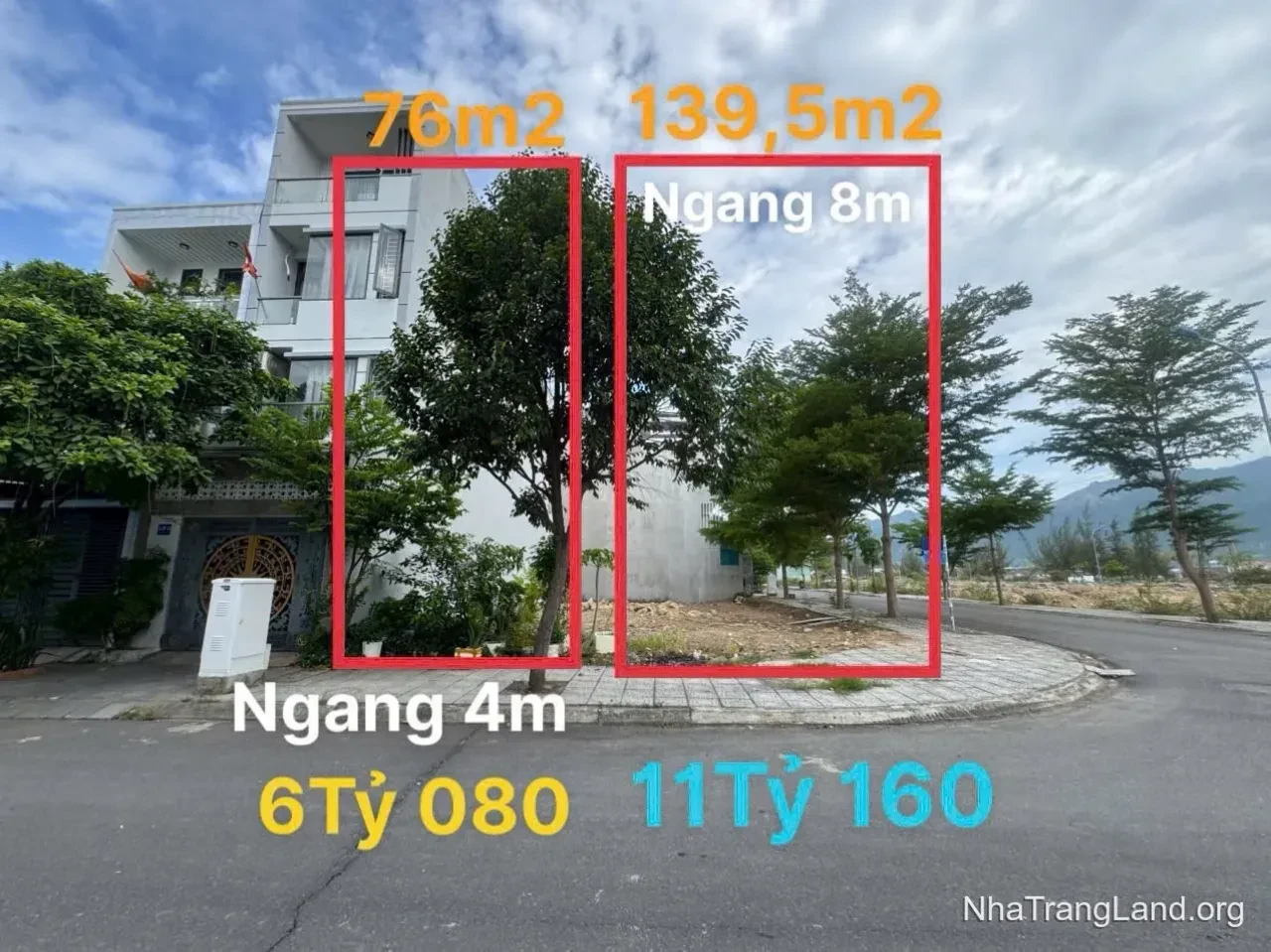 Bán 2 lô đất KĐT An Bình Tân — lô góc + kề góc, sát Sun Group Charmora City