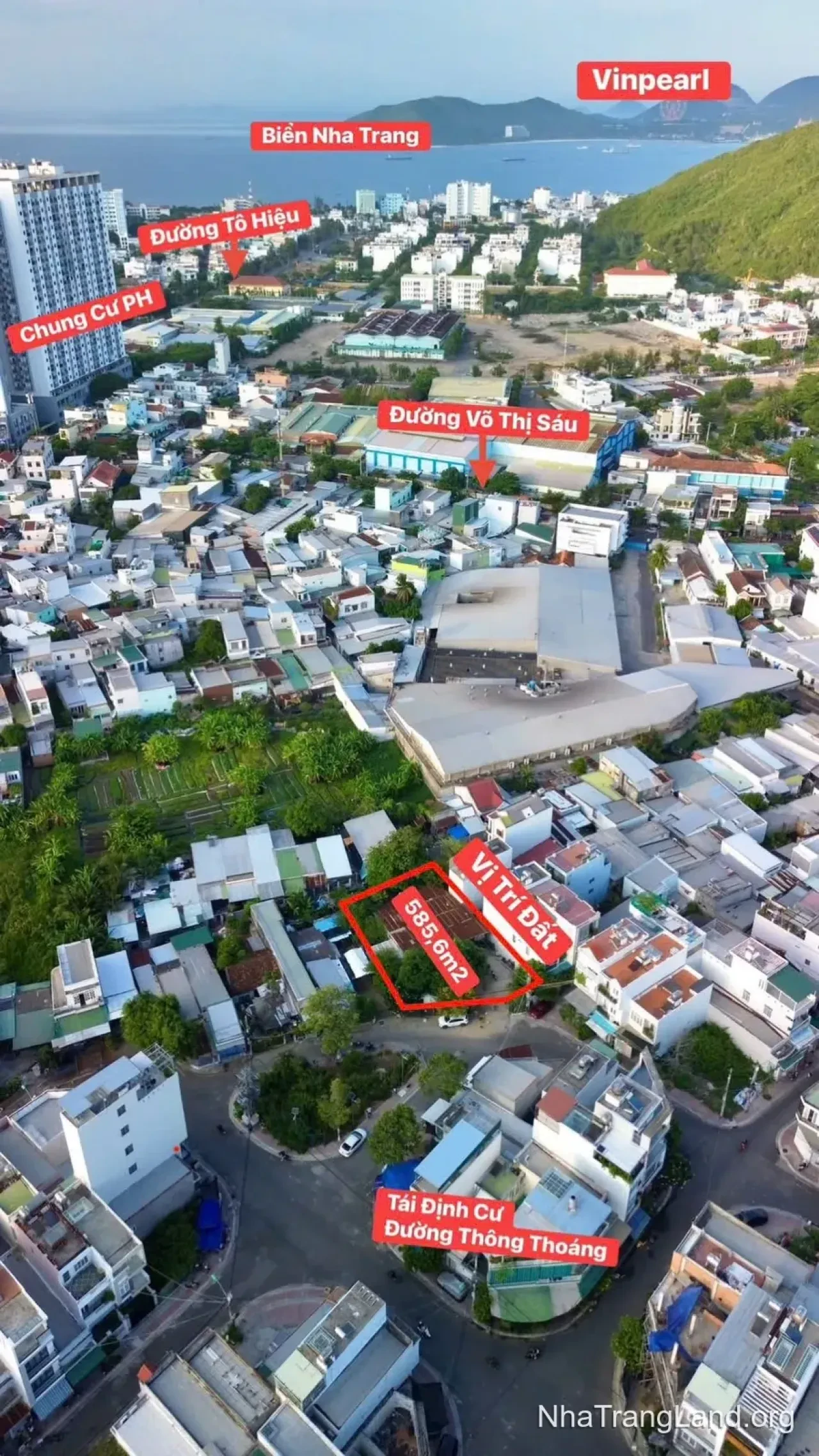 Bán đất TĐC Vĩnh Trường gần biển, sát công viên — 585,6 m² — ảnh 2