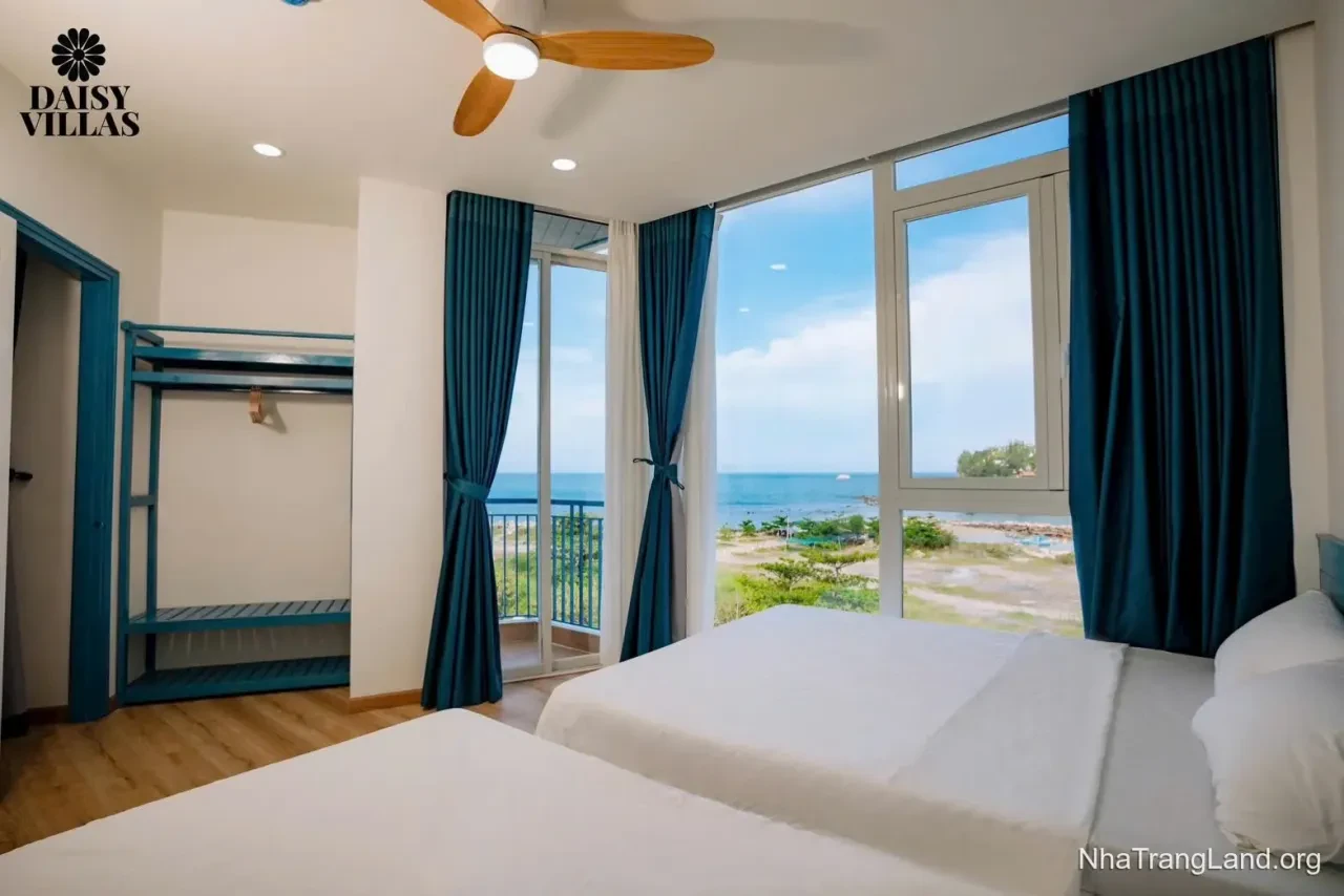 Cho thuê căn hộ 2PN 80m² Phạm Văn Đồng, Nha Trang — view biển