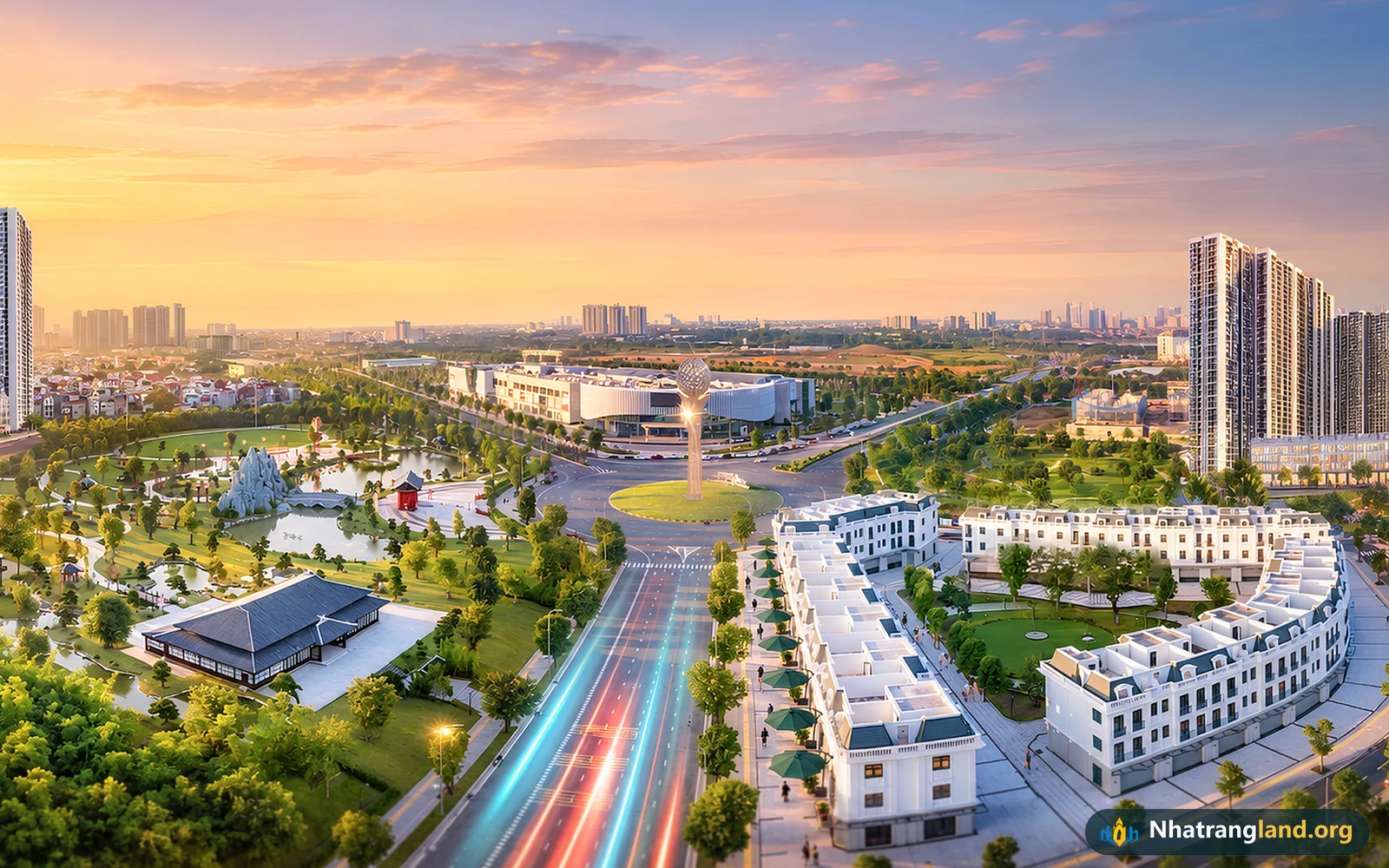To&agrave;n cảnh đại đ&ocirc; thị th&ocirc;ng minh Vinhomes Smart City rộng 280 ha tại ph&iacute;a T&acirc;y H&agrave; Nội