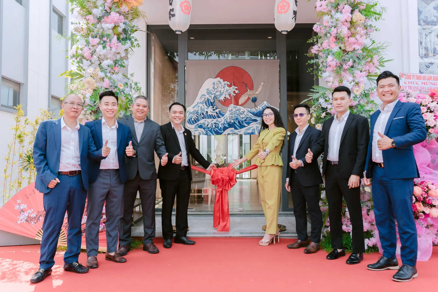 Lễ cắt băng khánh thành khai trương Nhà mẫu tiểu khu Nikko thuộc phân khu Para Sol CaraWorld Cam Ranh